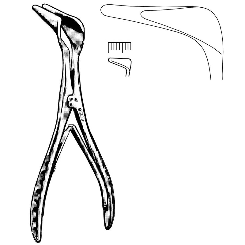 Sklar Black Laser Cottle Septum Speculum - 2" - 41-1198 