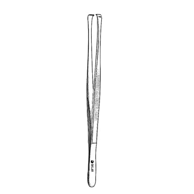 Sklar Martin-Nelson Tissue Forceps - 6", 6x7 Teeth - 19-2166