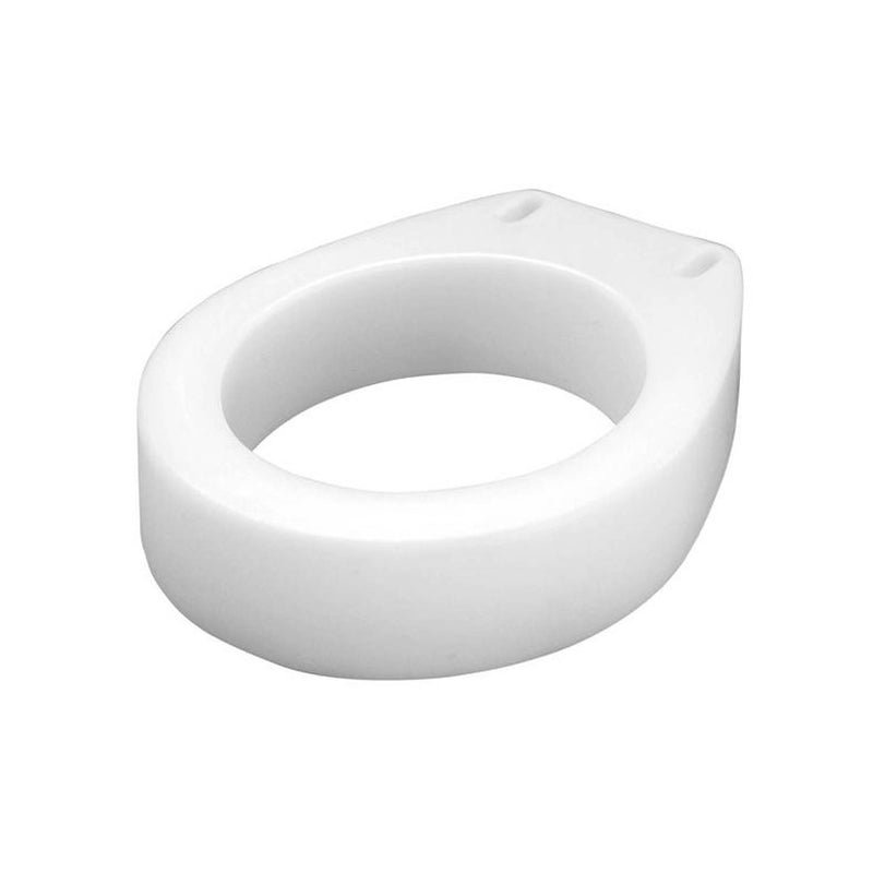 Compass Health Brands Carex Raised Toilet Seat, 13-1/2 x 17-1/2 Inch (4/CS)