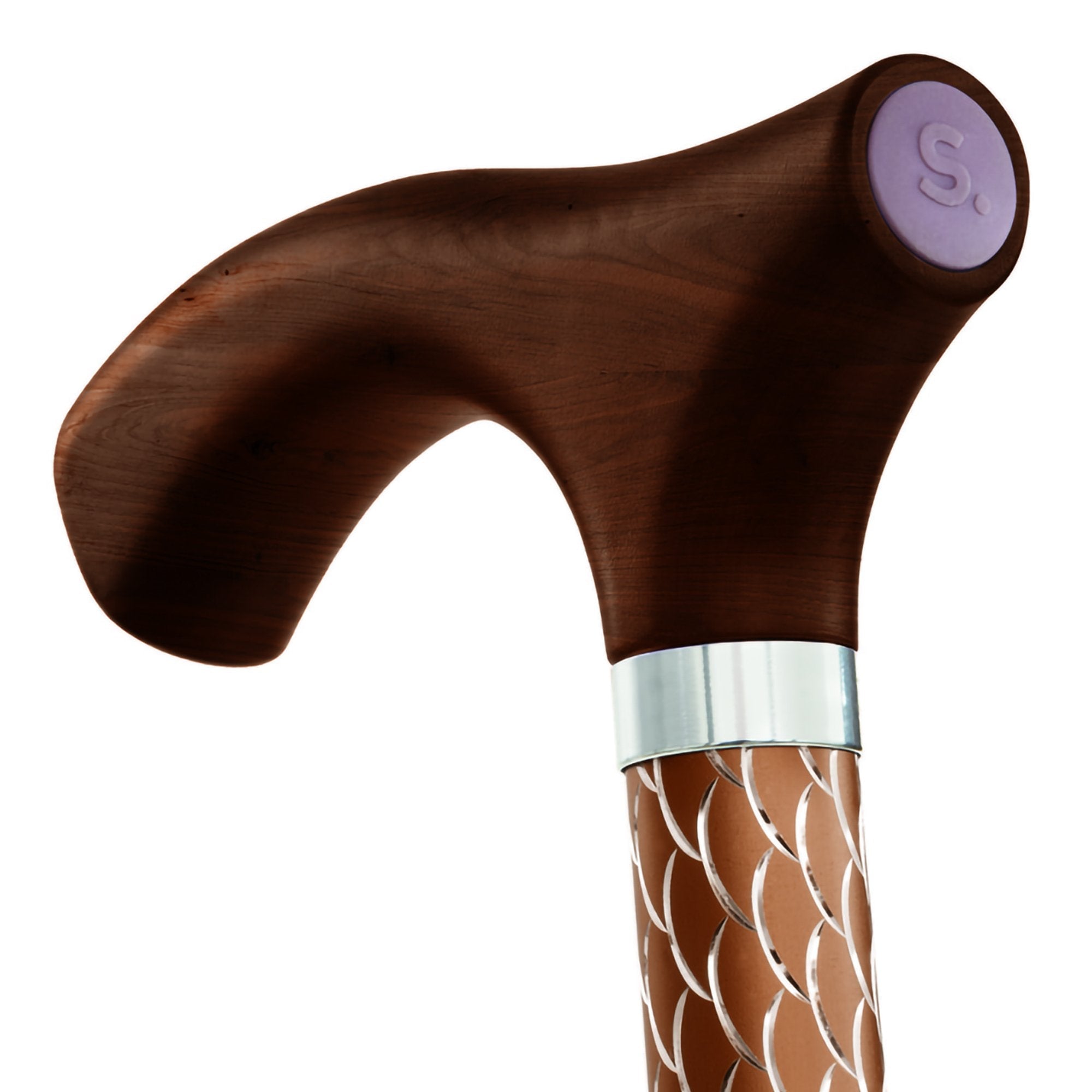 Mabis Healthcare Switch Sticks Folding Cane, Cognac 