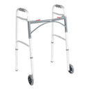 McKesson Junior Aluminum Folding Walker, 25 – 32¼ Inch Height (Each)