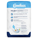 Attends Comfees Premium Baby Diapers, Moderate-Absorbent, Size 7 (Case of 80)