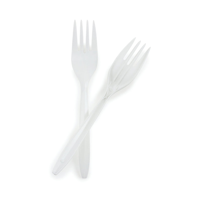 McKesson Polypropylene Fork, White (Case of 1000)