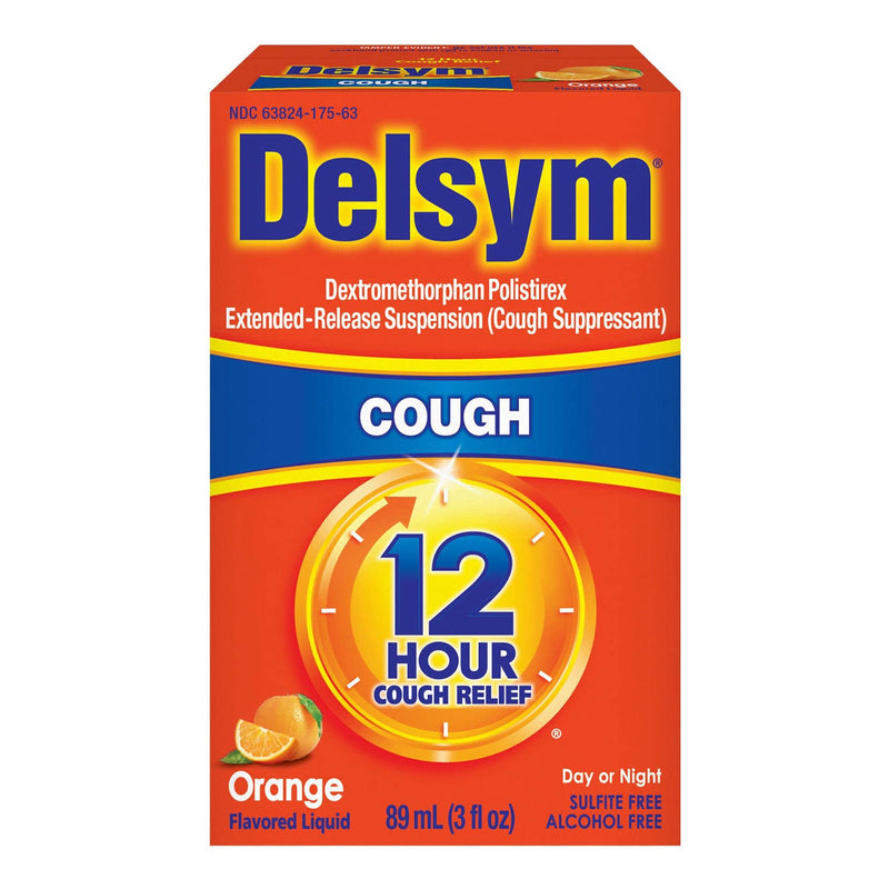 Delsym 12 Hour Cough Relief, Orange Flavor (Each)