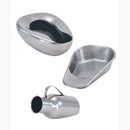BEDPAN ADULT STAINLESS STEEL