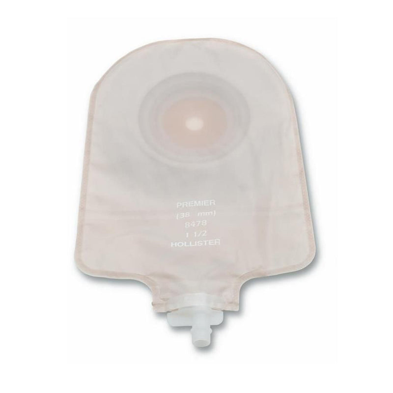 Hollister Premier One-Piece Transparent Urostomy Pouch, Cut to fit up to 51 mm Stomas (5/BX) 