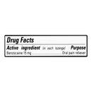 Chloraseptic Warming Sore Throat Lozenges Honey Lemon (Carton of 18) 