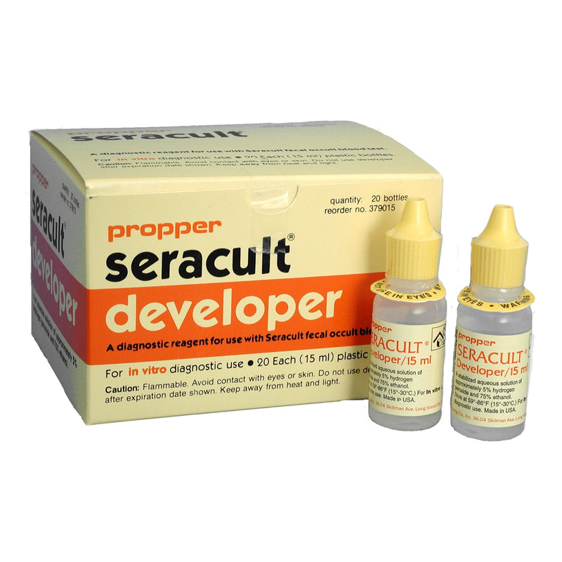 Hematology Reagent Seracult Developer Fecal Occult Blood Test Proprietary Mix 15 mL 
