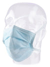 MASK SURGCAL FOAM A/FOG BLUE6/BX 300/CS