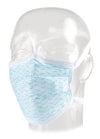 MASK SURGCAL F/G 120 HZ TIE BLW/PATTERN 12/BX 600/CS