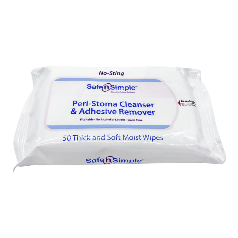 Safe N Simple Safe n Simple Adhesive Remover Wipes (600/CS) 