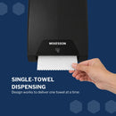 Paper Towel Dispenser McKesson Wall Mount C-Fold / Multifold Paper Towel (Case)