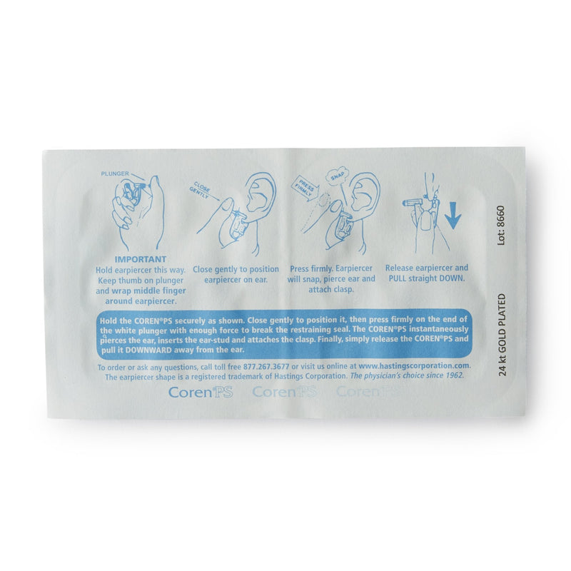Hastings Corp Coren PS Ear Piercer (6/BX) 