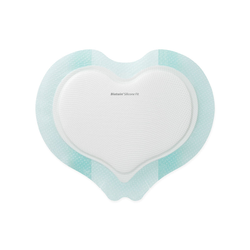 Foam Dressing Biatain Silicone Fit 9-2/5 X 9-2/5 Inch With Border Film Backing Silicone Adhesive Sacral Sterile (Box of 5)