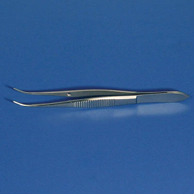 Sklar Iris Dressing Forceps - 4", Half Curved - 66-2940
