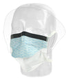MASK SURGCAL F/G 120 COATD FLMW/ANTIGLRE SHLD BL 4/BX 100/CS