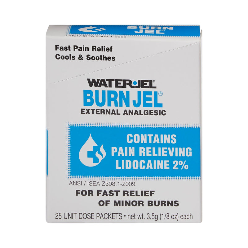 Water Jel Burn Jel Lidocaine Burn Relief (25/BX)