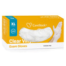 CareStock Vinyl Exam Glove, Extra Large, Ivory (Case of 1000)