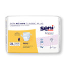 Seni Active Classic Plus Moderate Absorbent Underwear, Extra Large (Case of 56)