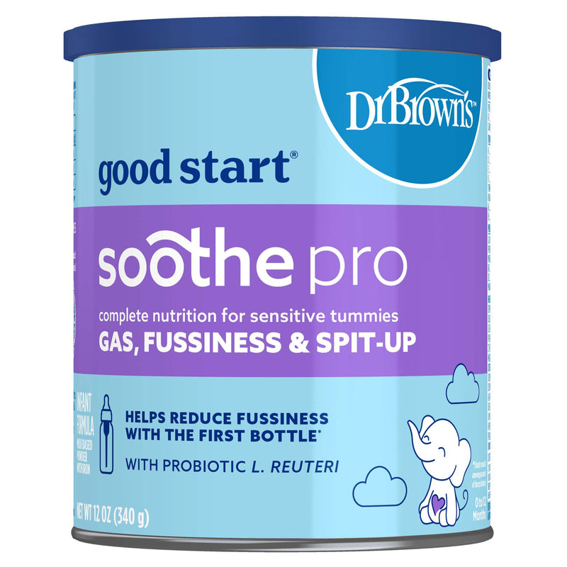 Infant Formula Dr. Brown's good start soothe pro Unflavored 12 oz. Can Powder (Case of 6)