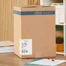 McKesson Blue Flat Stretcher Sheet, 40 x 90 Inch (Case of 50)