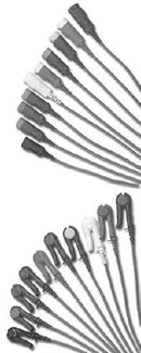 LEADWIRE SAFETY 36/24IN GRAB10A COLORS 10/PK