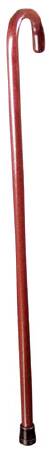 Round Handle Cane Lumex Wood 36 Inch Height Walnut (Case of 6)