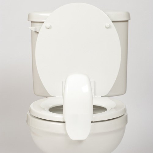 Fabrication Enterprises Toilet Seat Splash Guard 