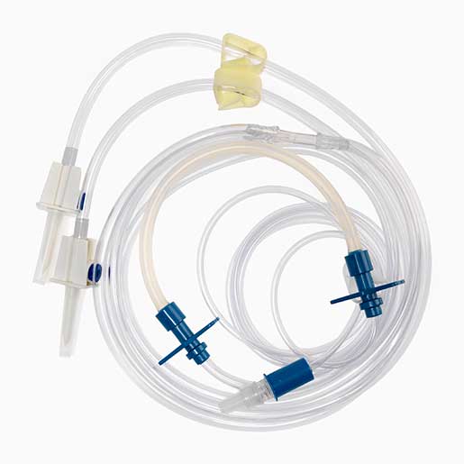 Bifurcated Pharmacy Transfer Set TrueCare Non-DEHP Vented Large Bore Sterile (Box of 10)
