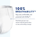 Prevail Air Overnight Briefs Overnight Absorbency, Size 1 (Case of 80)