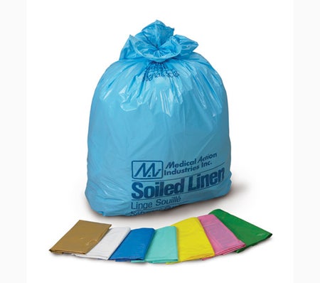 LAUNDRY/LINEN BAG LLDPE FILMCORELESS ROLL 25/RL 10RL/CS
