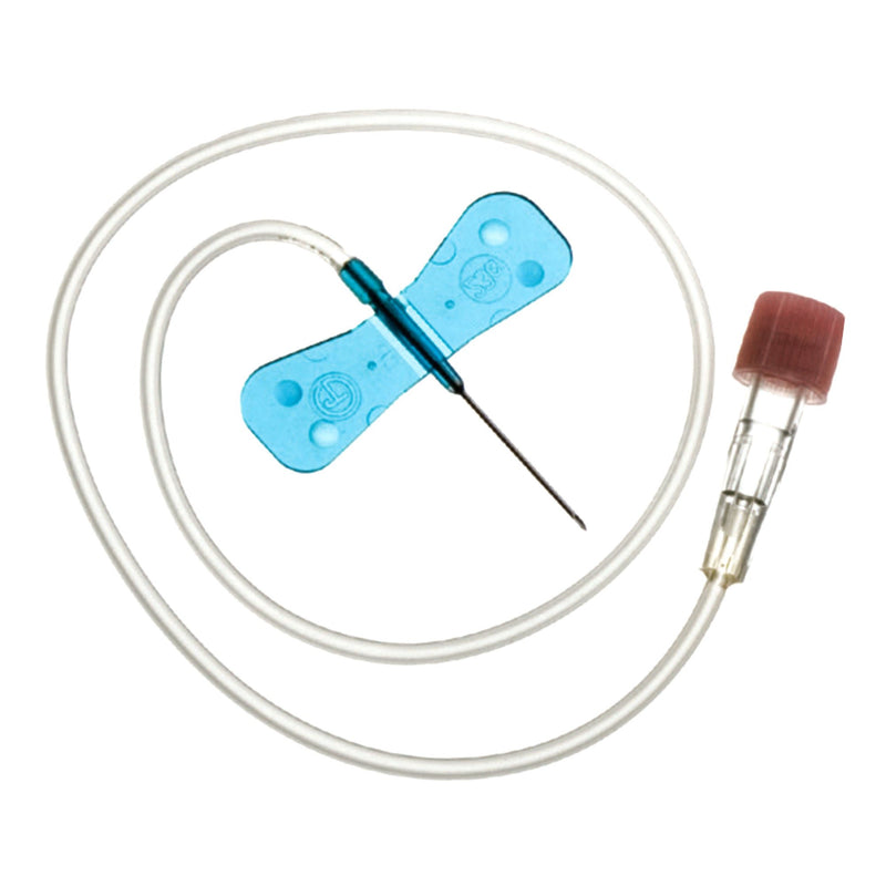 Infusion Set Surflo 23 Gauge 3/4 Inch 12 Inch Tubing Without Port (Case of 500)