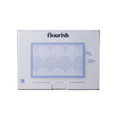 Boom Home Medical Flourish Ultra Absorbent Underpads, Periwinkle (25/BX) 