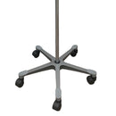 IV Stand Floor Stand 2 Hooks 5 Legs with Casters (Case)