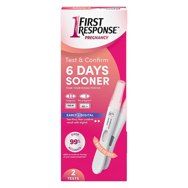 First Response hCG Pregnancy Home Device Reproductive Health Test Kit (Each)