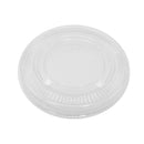Portion Cup Lid Medd Max LLC Fits 3 to 5-1/2 oz. Cups Clear Polypropylene Disposable (Case of 2500)