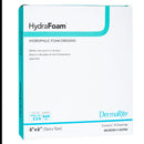 HydraFoam Nonadhesive Foam Dressing, 6 x 6 Inch (10/BX) 
