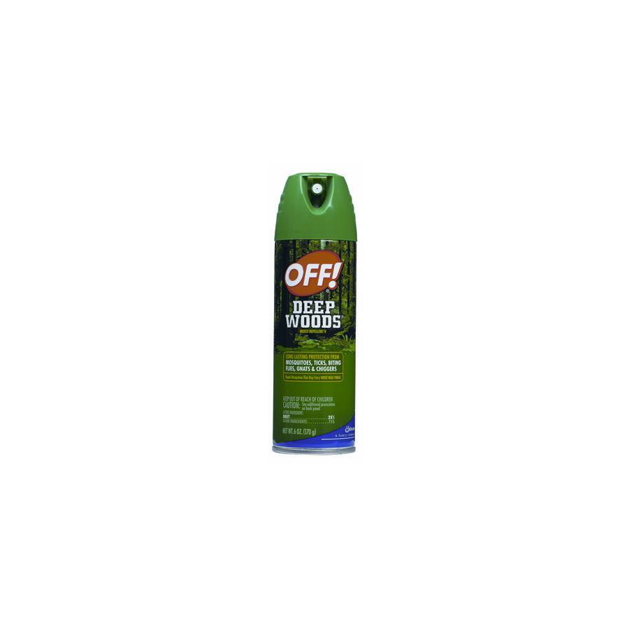 Essendant Co/United Stationers Off! Deep Woods DEET Insect Repellent, 6 oz. Spray Can (12/CS) 