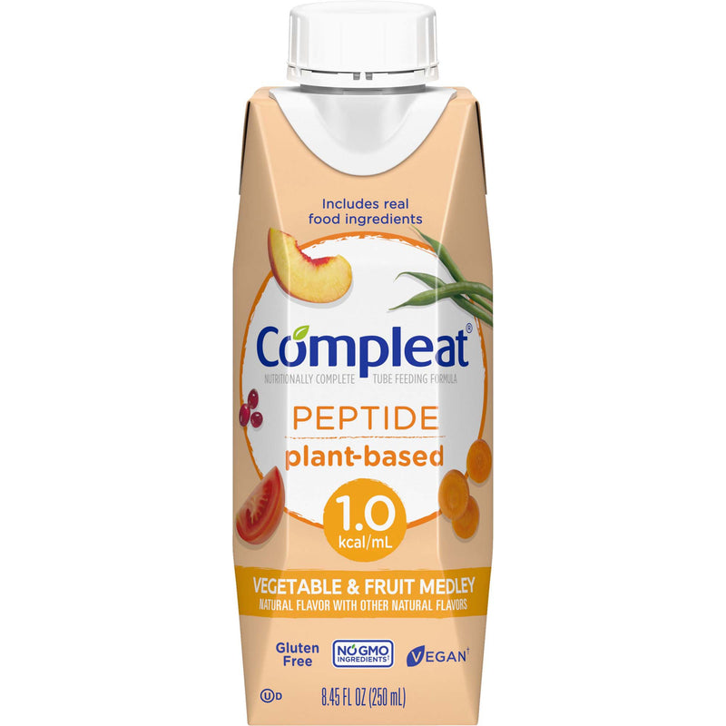 Compleat Peptide 1.0 Nutritionally Complete Tube Feeding Formula (Case of 24)