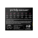 Kimberly Clark U by Kotex Balance Ultra Thin Charcoal Pads with Wings, Regular (108/CS) 