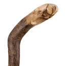 Mabis Healthcare Brazos Assorted Hardwood Knob Root Rustic Walking Cane, 37-Inch Height 
