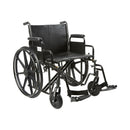 McKesson Brand McKesson Bariatric Wheelchair, 22 Inch Seat Width 
