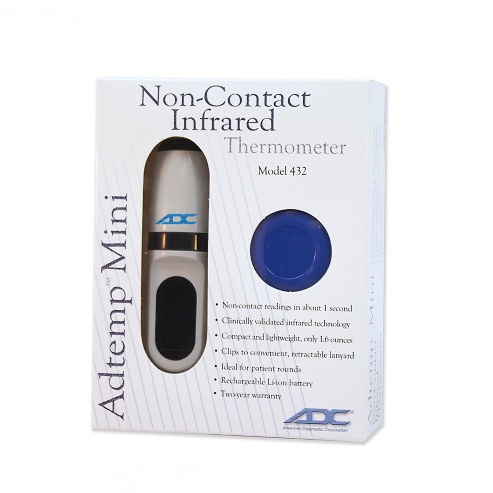 American Diagnostic Corp AdTemp Mini Non-Contact Thermometer 