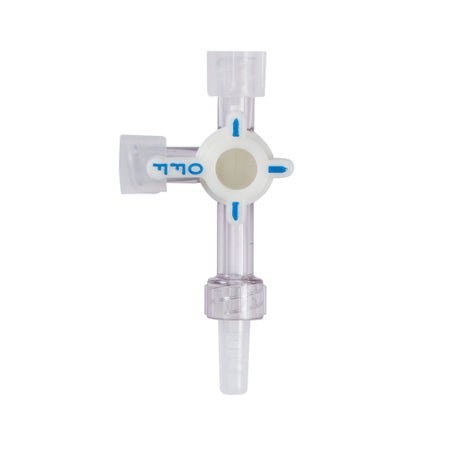 STOPCOCK 3-WAY HI-FLO W/EXTMALE LL 50/CS