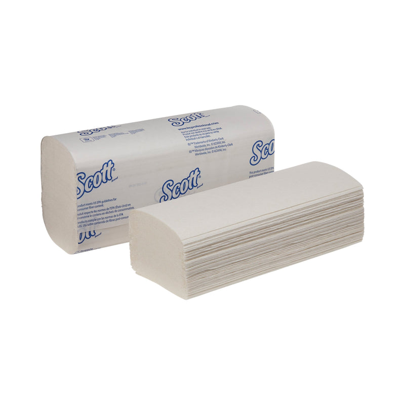 Scott Pro Scottfold Paper Towels Multi-Fold, 9.4 x 12.4 Inch, White (Case of 4375)