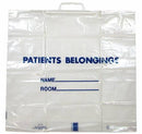 BAG PATIENT BELONGING CLEARHANDLE 20X18.5 250/CS