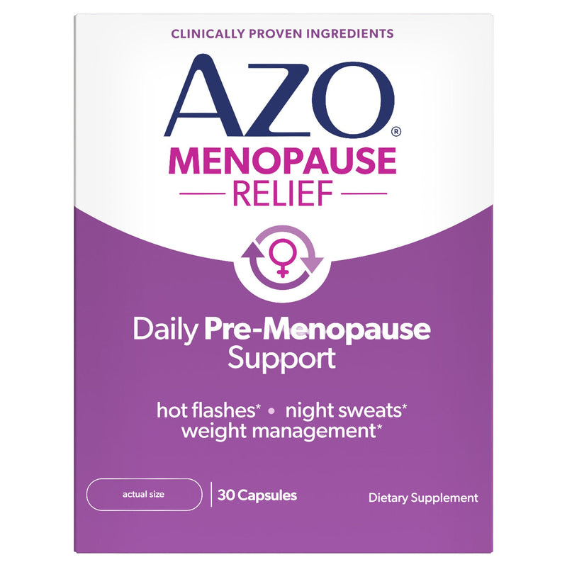 Dietary Supplement AZO Black Cohosh Root Extract 40 mg Capsule 30 Capsules Unflavored (Case of 360)