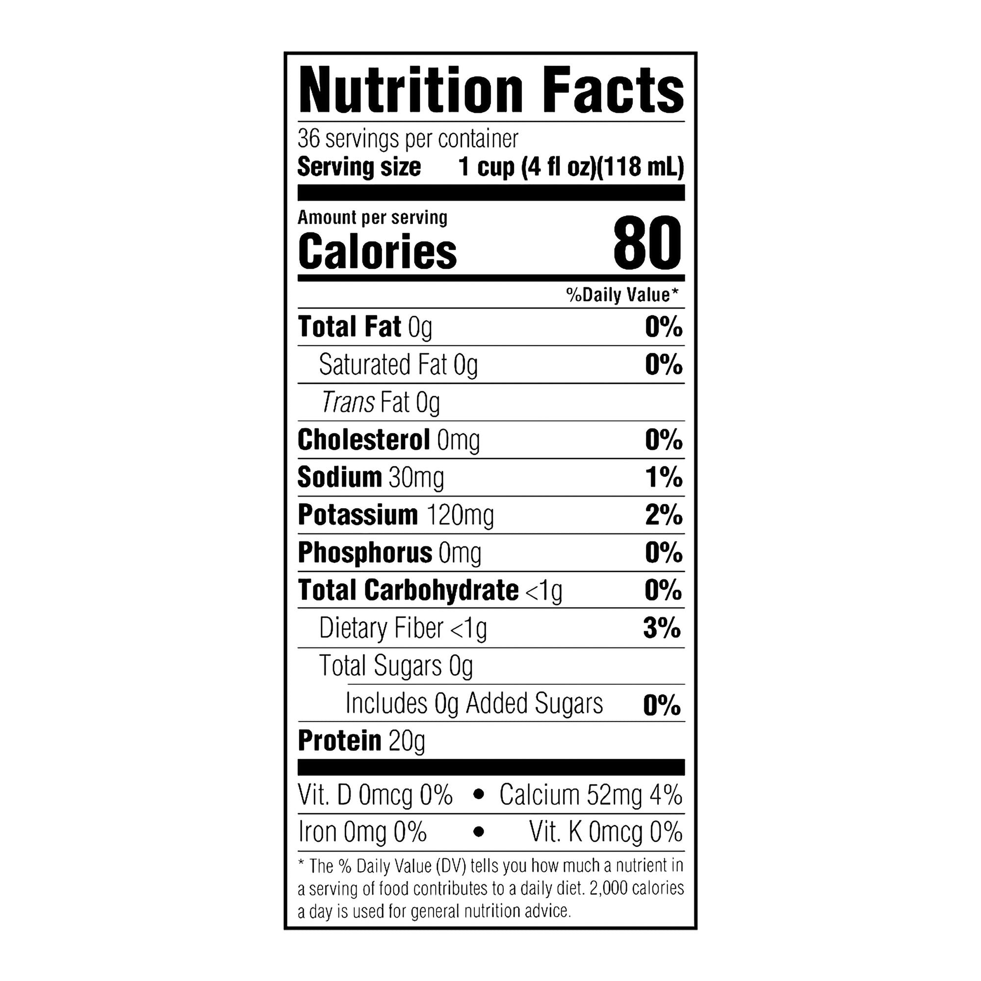 Medtrition/National Nutrition Gelatein 20 Orange High Protein Gelatin, 4-ounce cup (36/CS)