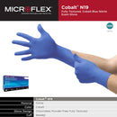 Microflex Medical Microflex Cobalt Nitrile Exam Glove, Extra Large, Blue (1000/CS) 