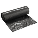 Trash Bag Boardwalk 60 gal. 0.65 mil 38 X 58 Inch Black Heavy Duty Star Seal Bottom Coreless Roll (Carton of 100)